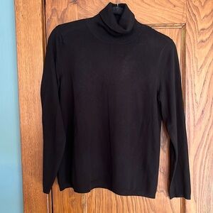 Chicos black turtleneck sweater